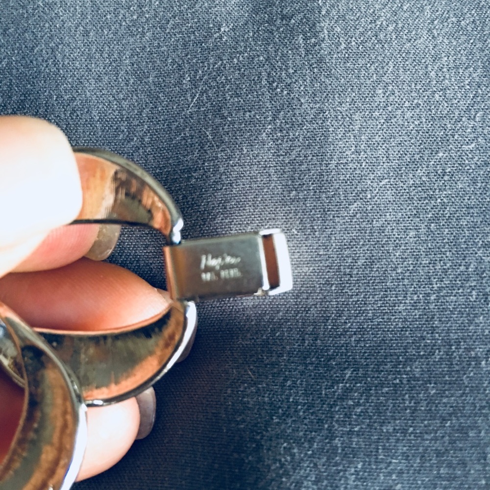 Silver link bracelet